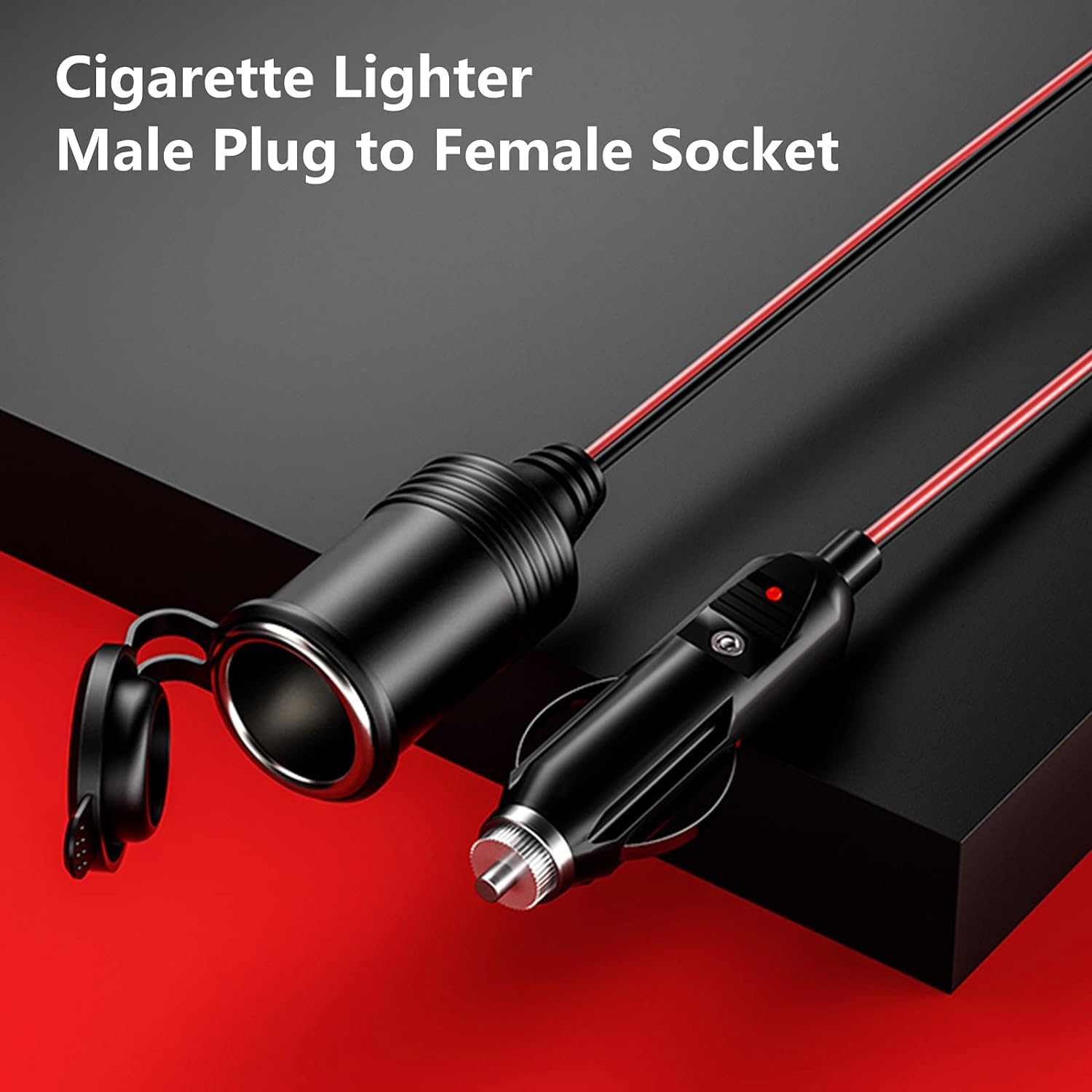 Kewig detachable cap keeps connectors waterproof and dustproof.