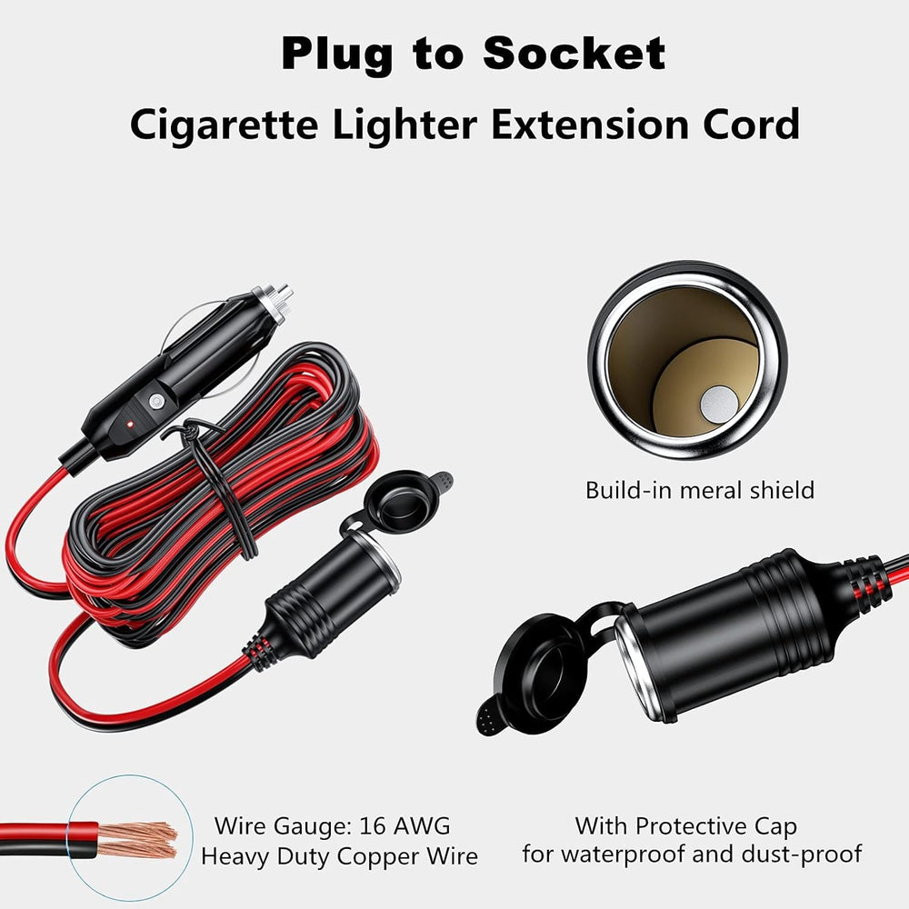 Kewig LED indicator shows power status at a glance.