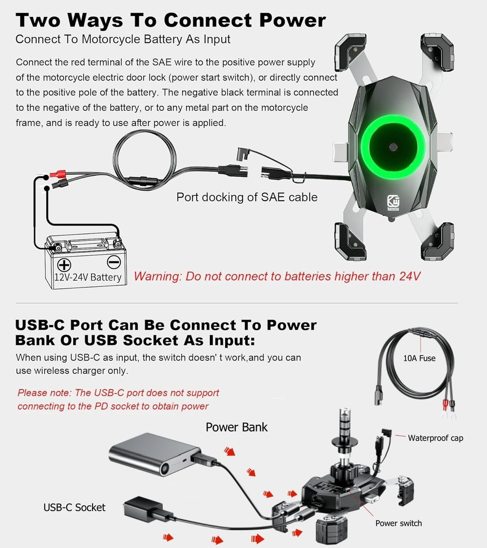 Kewig one-push lock quick release ensures easy in-and-out access.