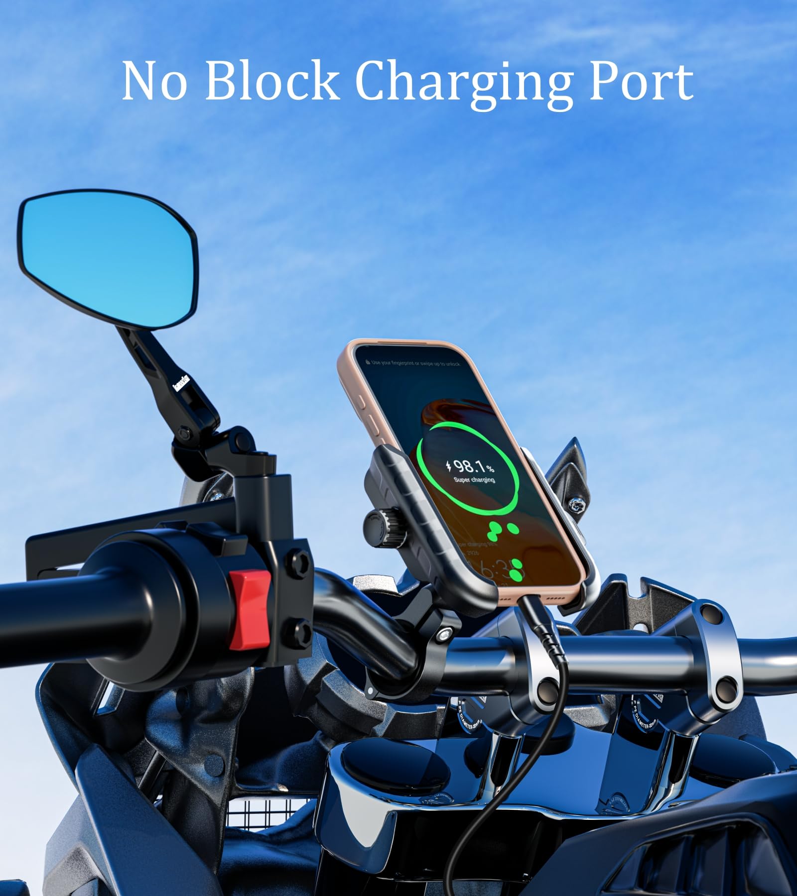 Kewig supports phones from 5.4 to 7.2 inches for versatile use.