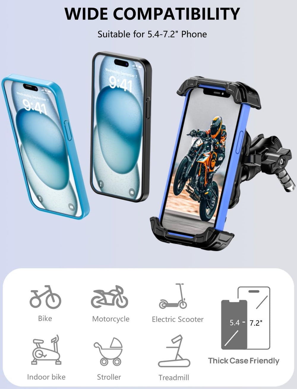 Kewig soft silicone pads protect against scratches