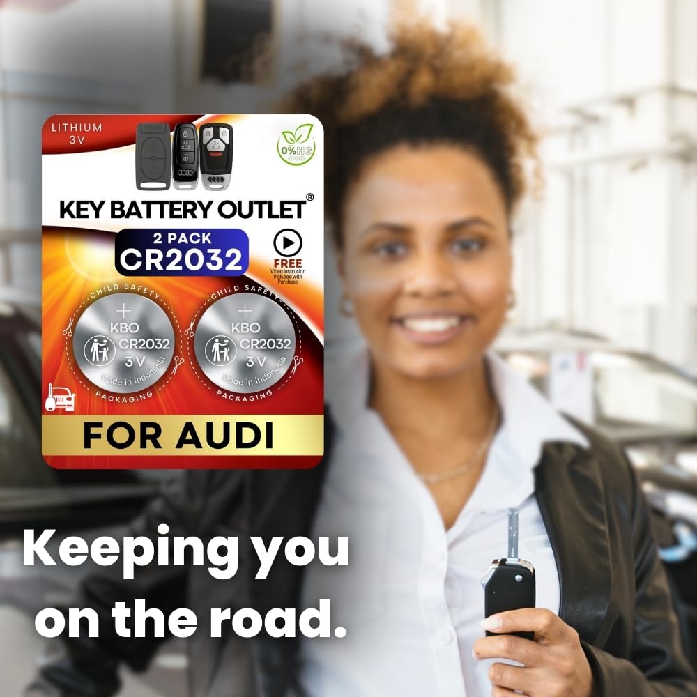 Compatibility guide indicating Audi fob models from 2006 to 2024.