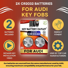 Thumbnail for install video showing step-by-step Audi key fob battery swap.