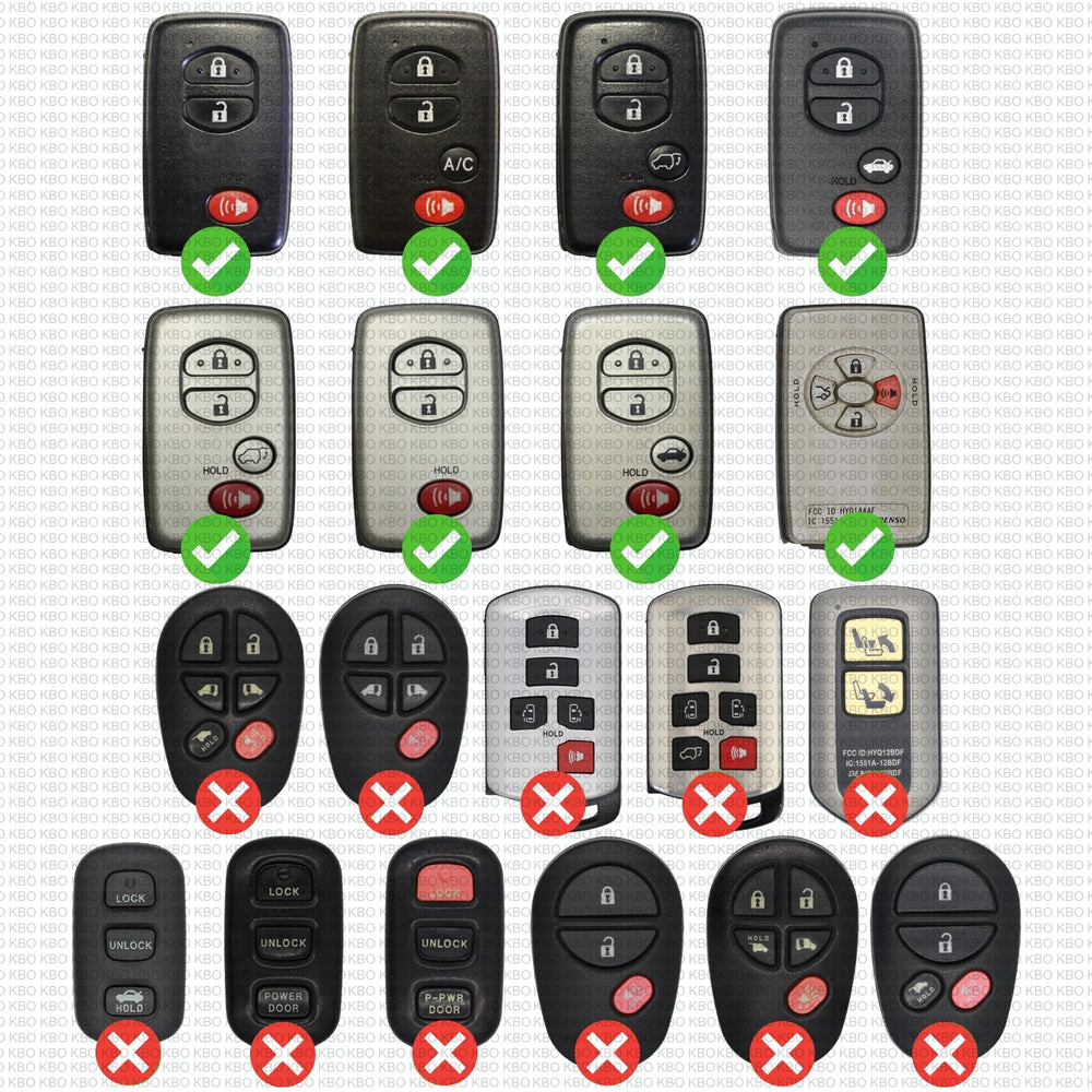 Key Battery Outlet CR1632 batteries included for OEM-style performance.