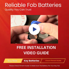 Key Battery Outlet CR2450 packaging box, ready-to-use DIY kit