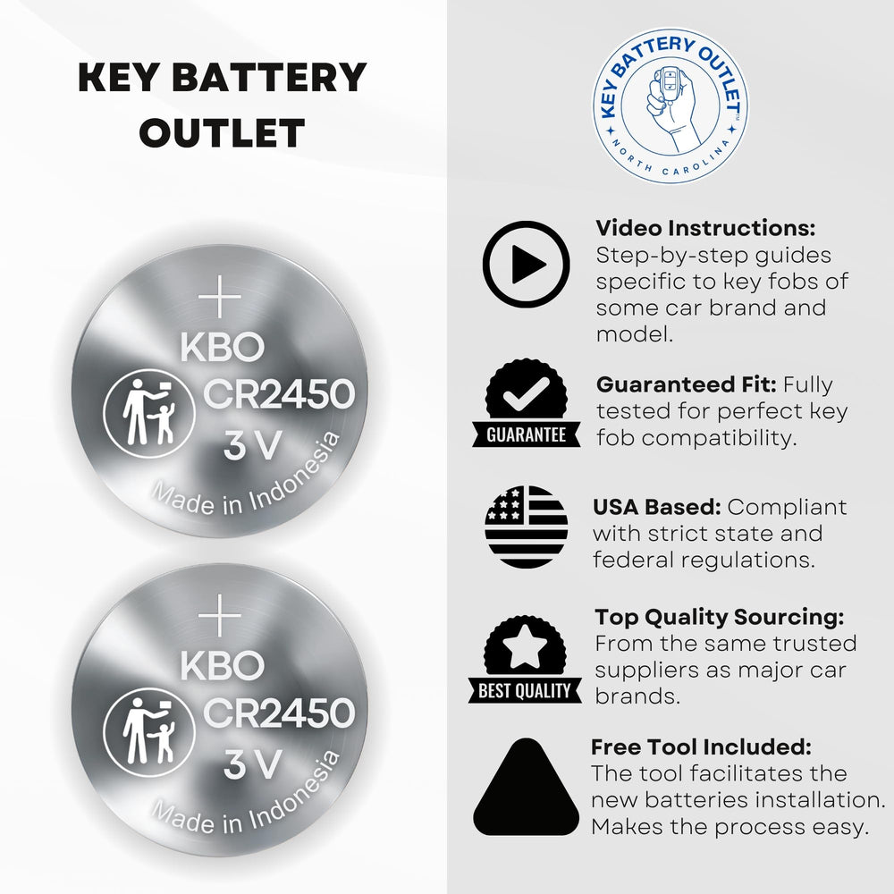 Key Battery Outlet fob installed with new battery, improved responsiveness