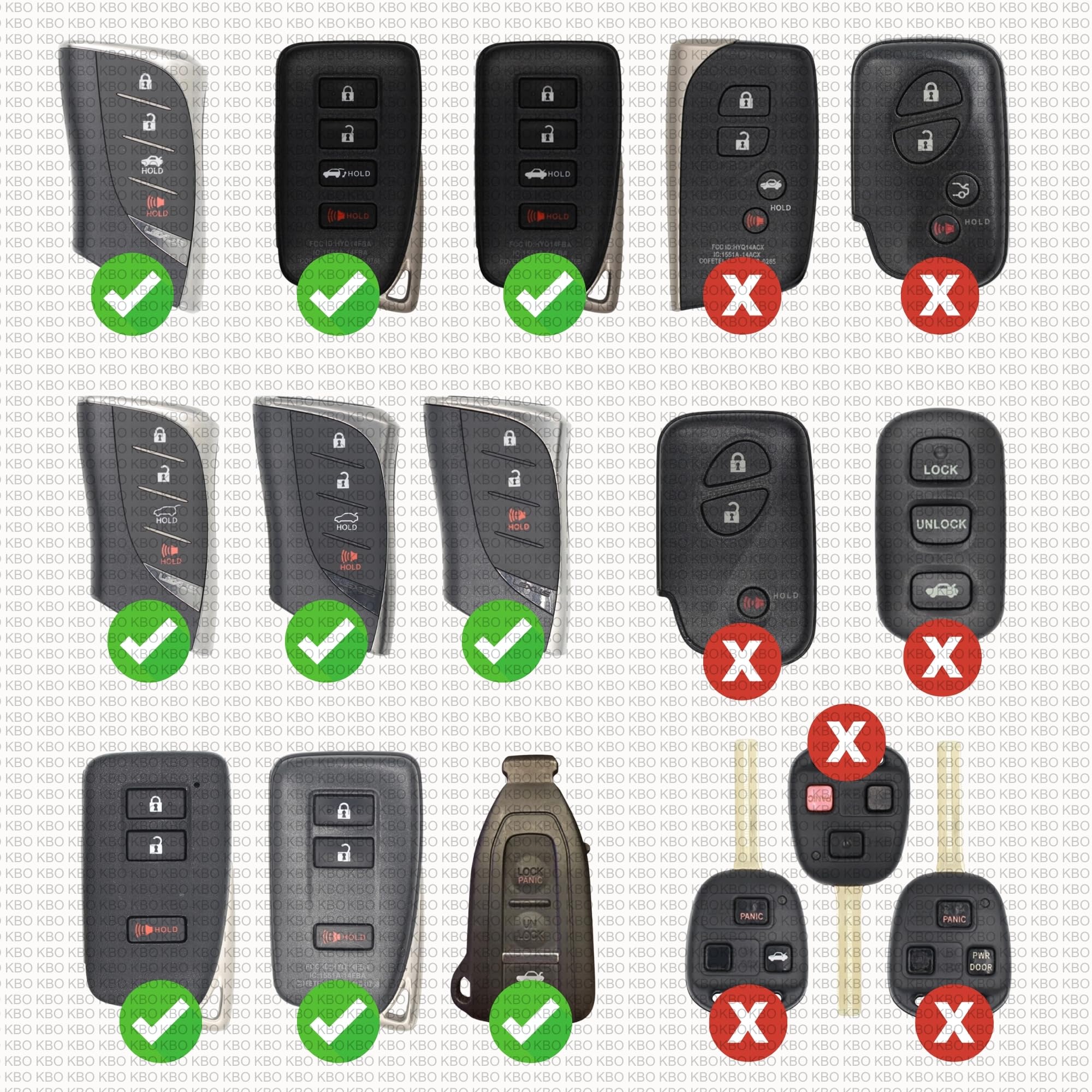 Key Battery Outlet OEM-quality Lexus CR2032 ensures snug fit and performance.