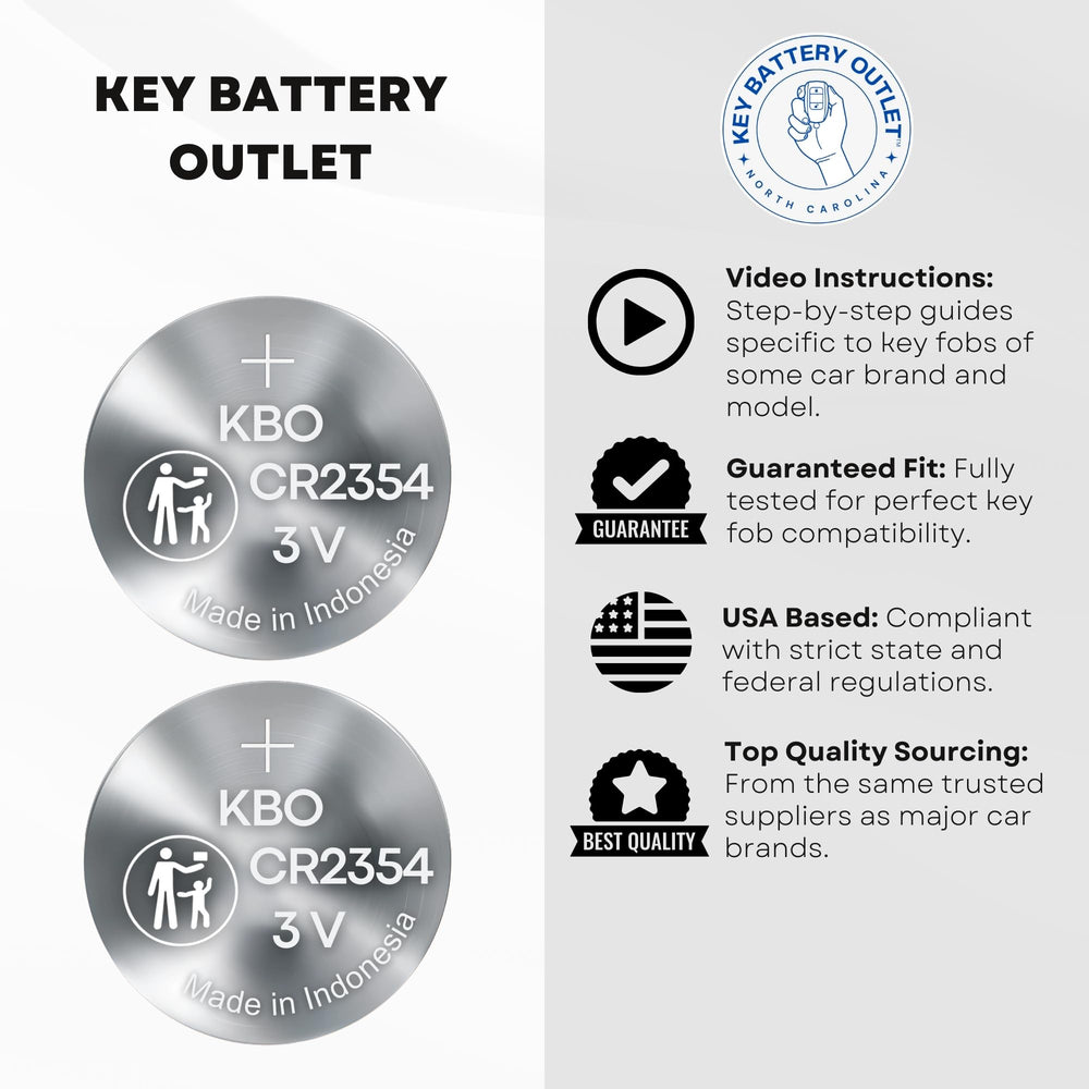 Key Battery Outlet CR2354 battery with secure, reliable performance.