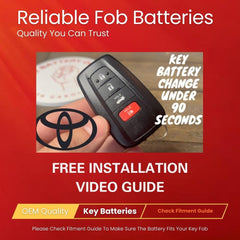 Key Battery Outlet video guide thumbnail for fast installation.