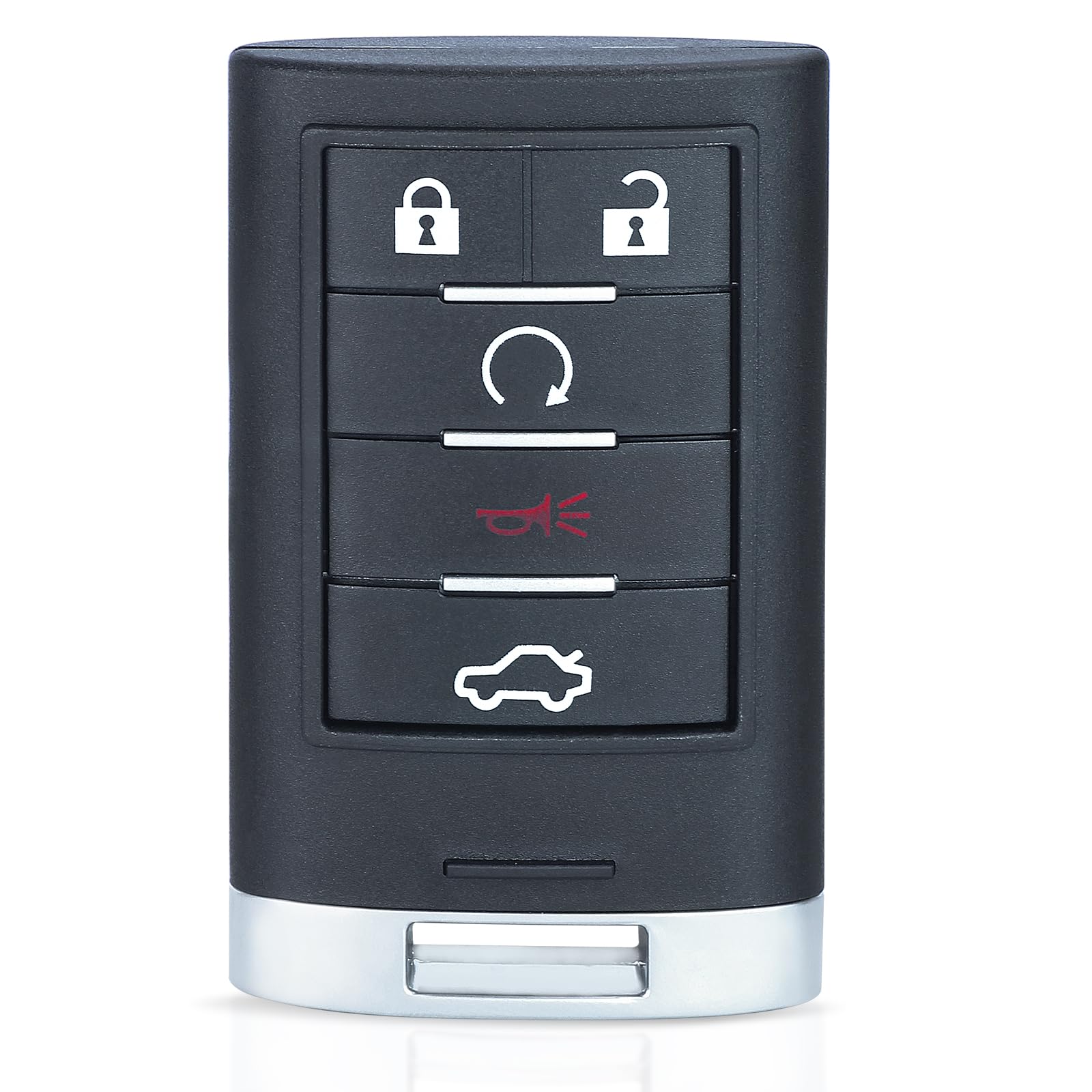 Cadillac CTS/STS key blade cut-ready design for local dealer programming