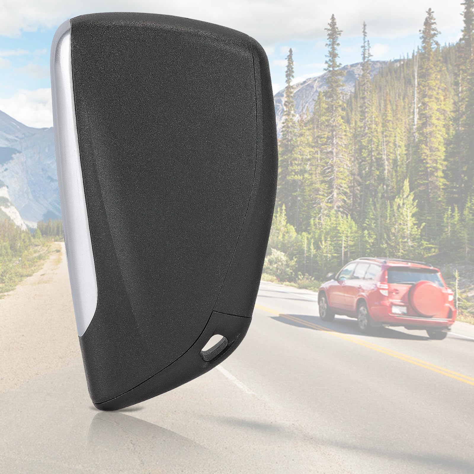 Keyecu six-button remote close-up for straightforward vehicle control
