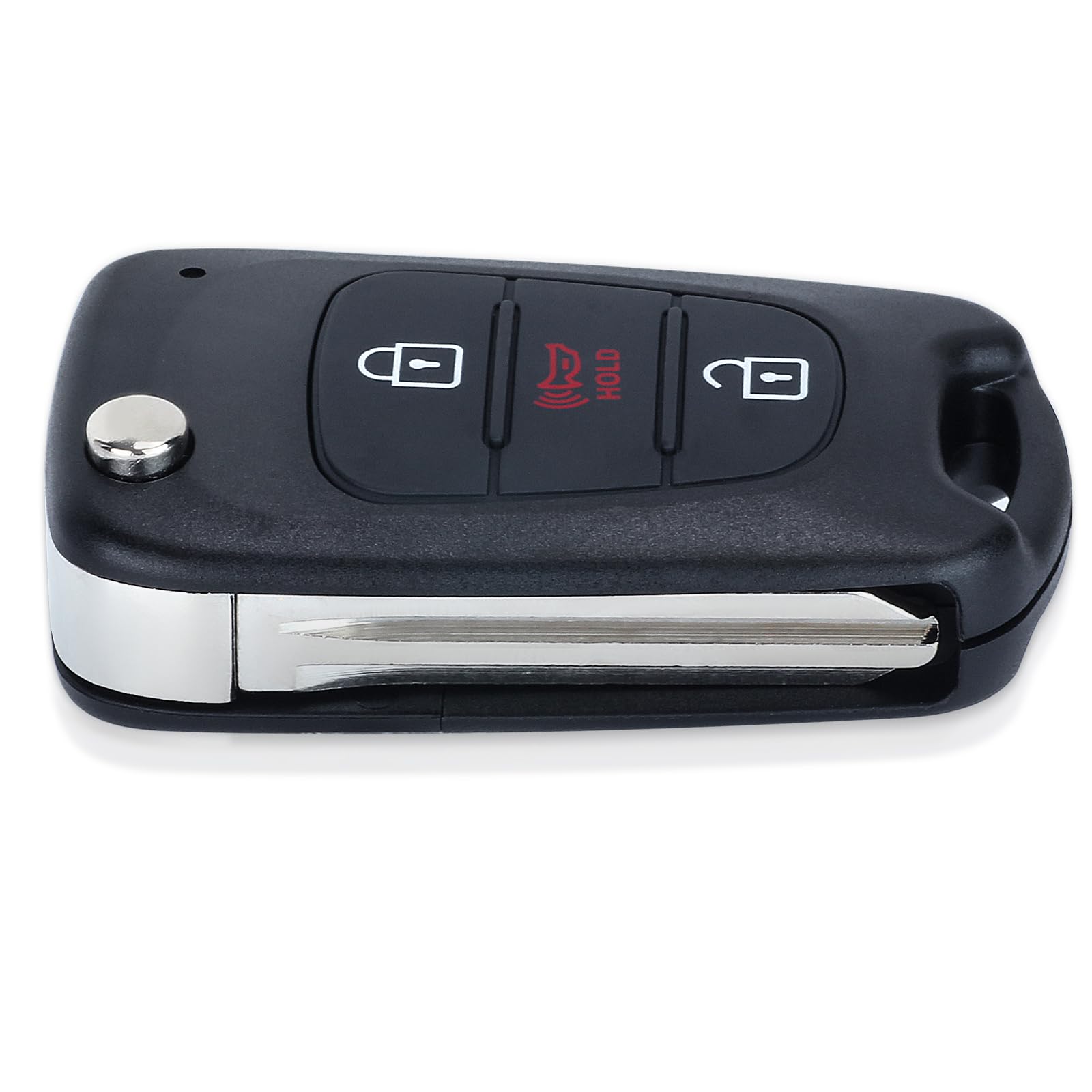 Keyecu remote key blade area awaiting ignition cut to fit your Kia.