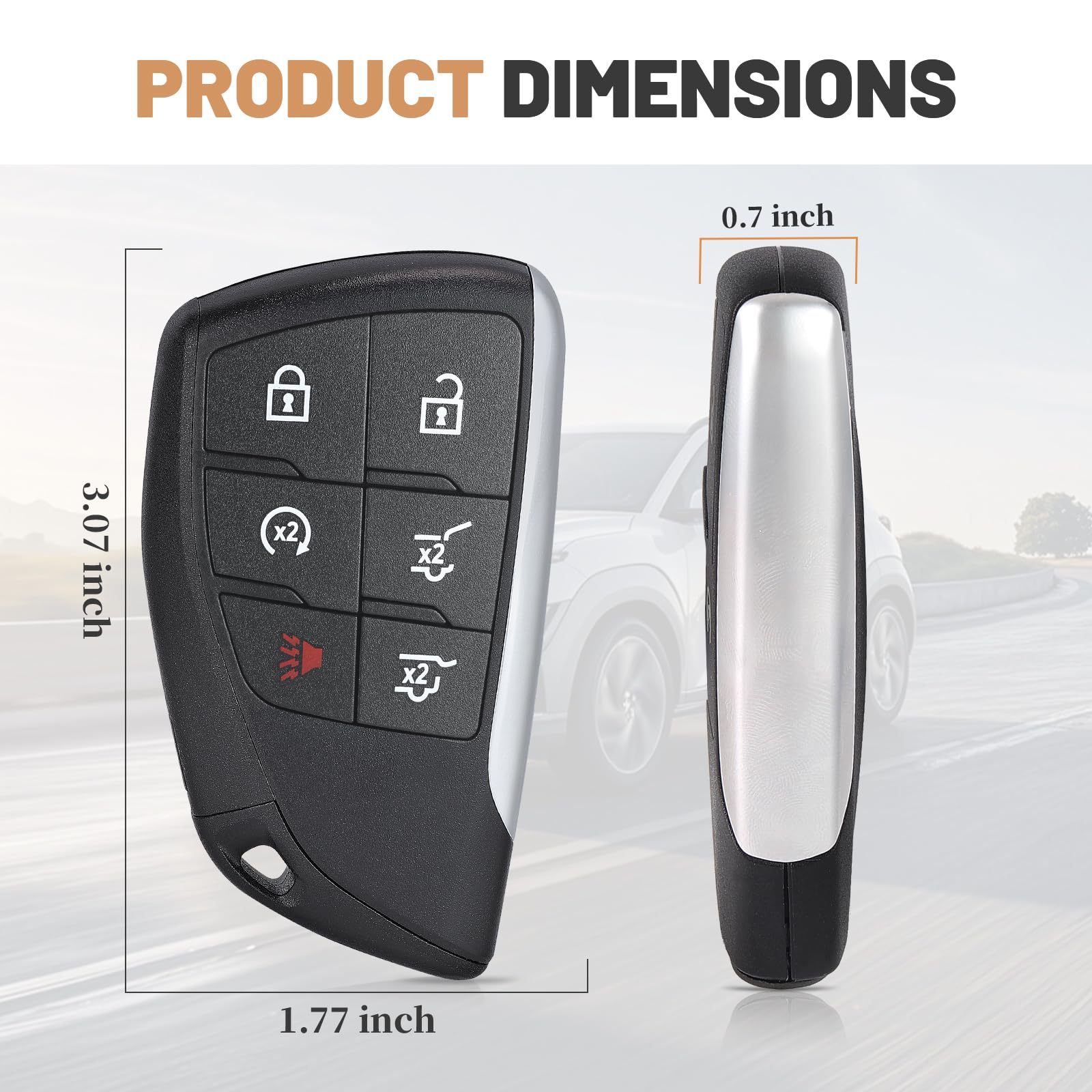 Keyecu remote packaging image confirming compatibility and value