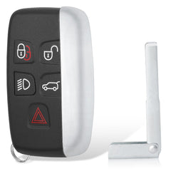Keyecu replacement smart remote front view for Jaguar and Range Rover enhances convenience.