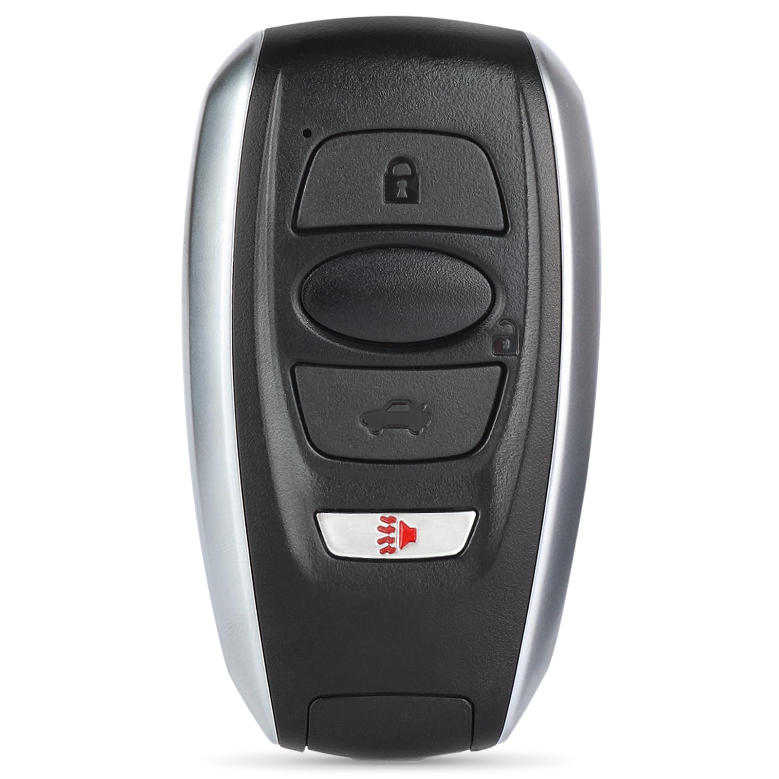 Keyecu Subaru remote fob front view for quick replacement.