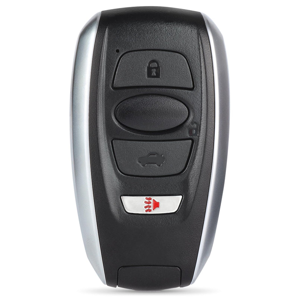 Keyecu Subaru remote fob front view for quick replacement.
