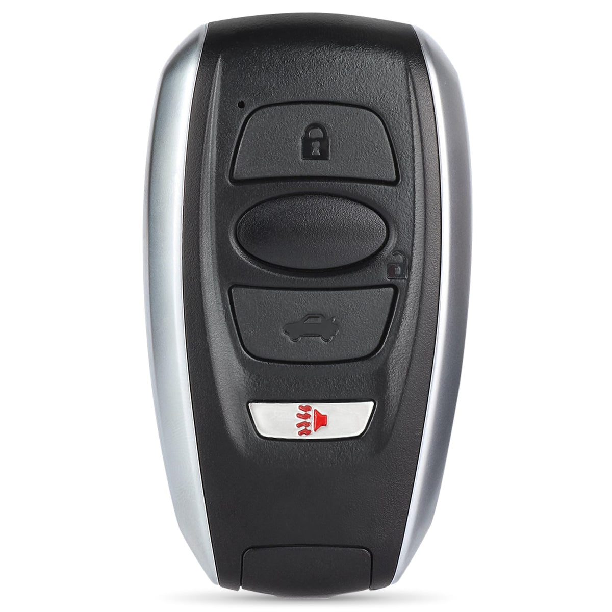 Keyecu Subaru remote fob front view for quick replacement.