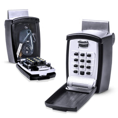 KeyGuard SL-591 front view shows sturdy metal body for secure on the go storage.