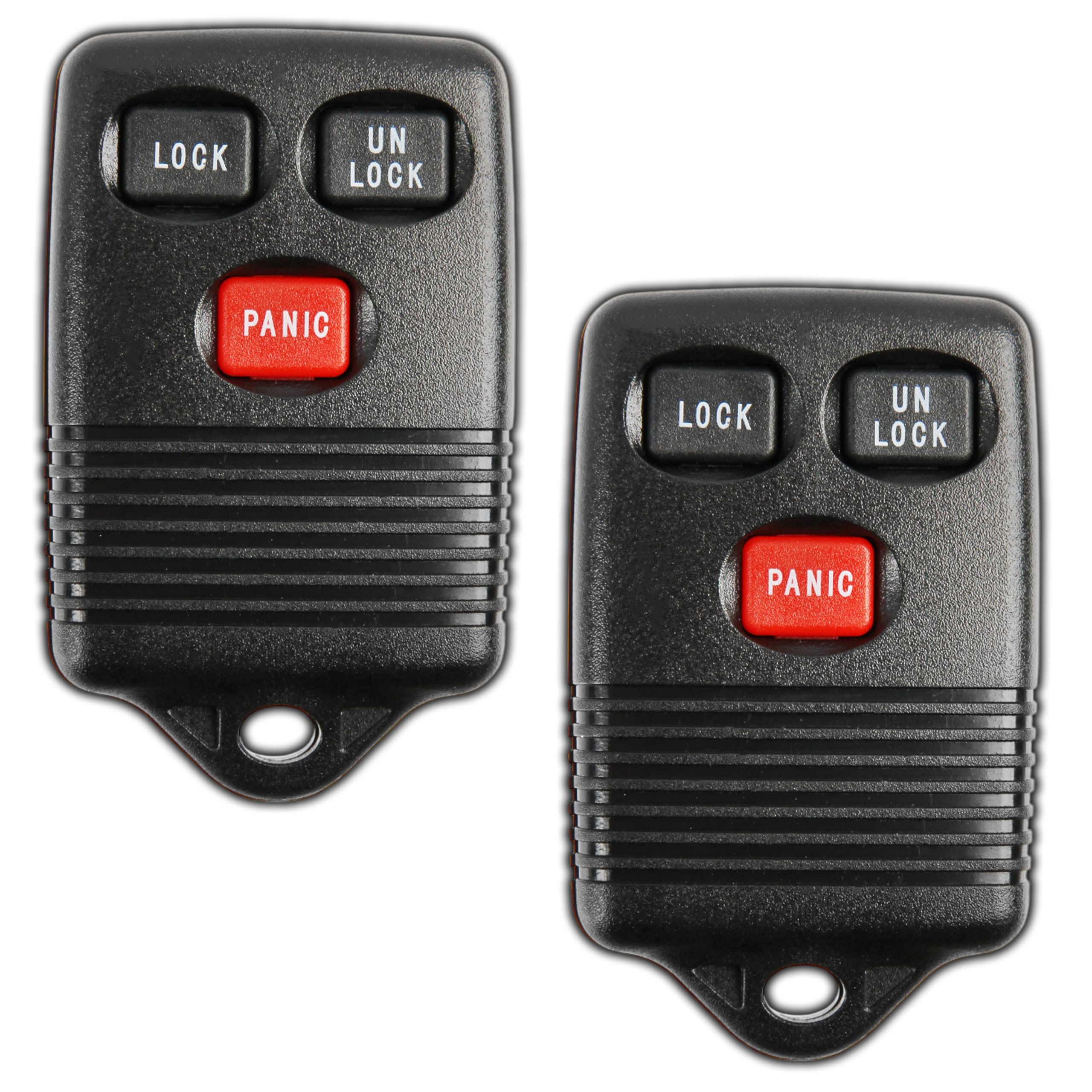KeylessOption GQ43VT4T remote with 3-button layout for Ford Lincoln Mercury