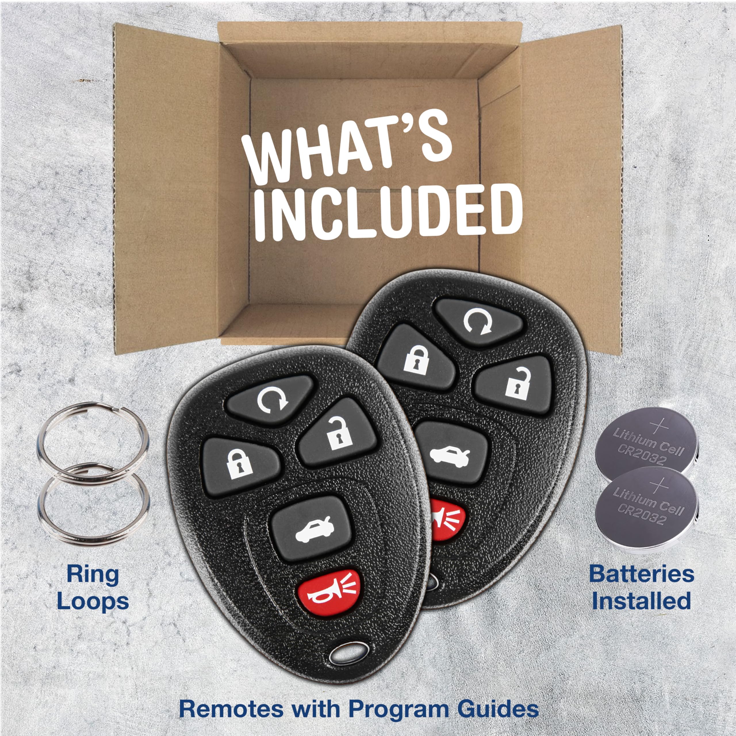 KeylessOption replacement packaging for straightforward install