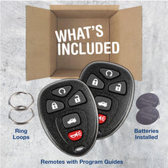 KeylessOption replacement packaging for straightforward install