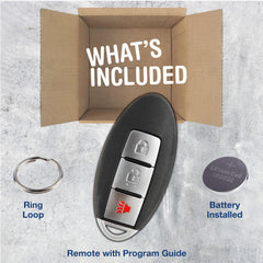 KeylessOption Nissan Juke remote side grip for ergonomic handling
