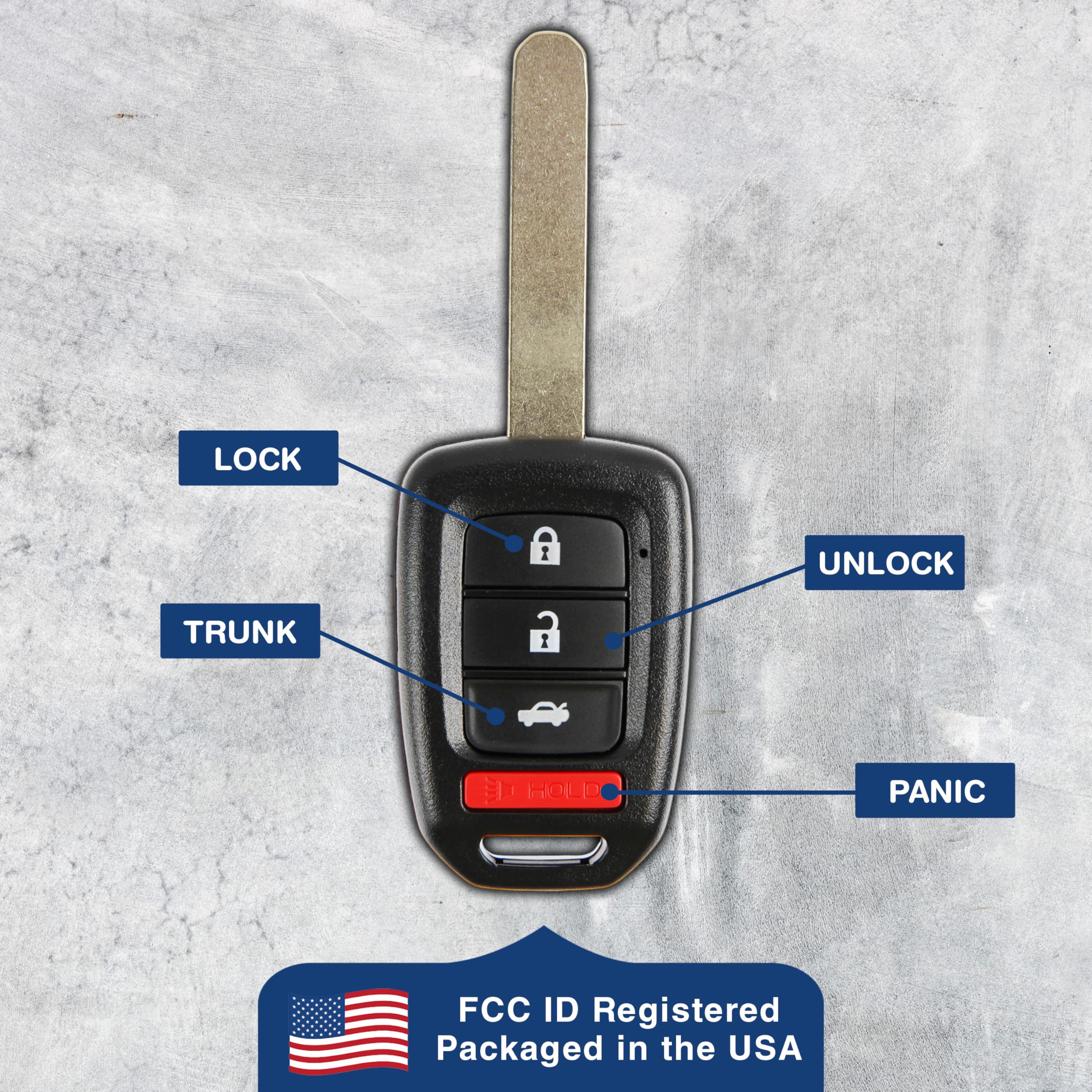 KeylessOption warranty card included in pack
