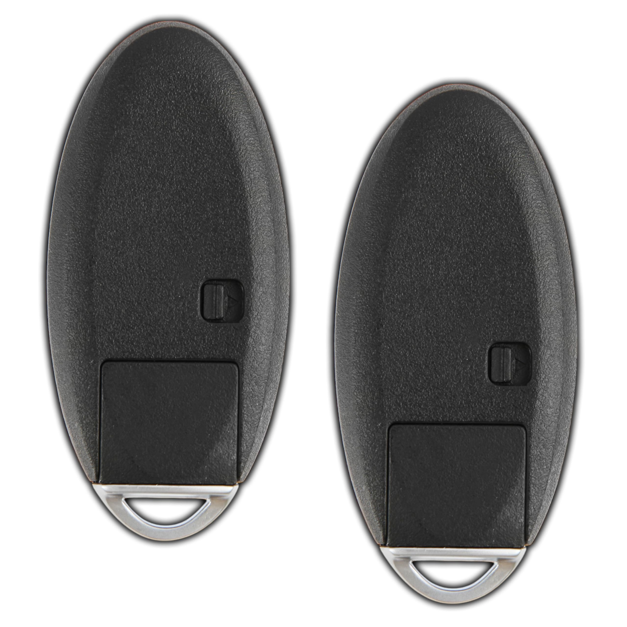 KeylessOption Rogue fob back view with five-button layout for easy control.