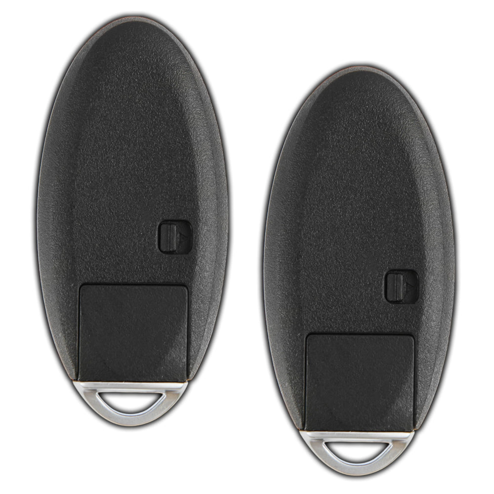 KeylessOption Rogue fob back view with five-button layout for easy control.