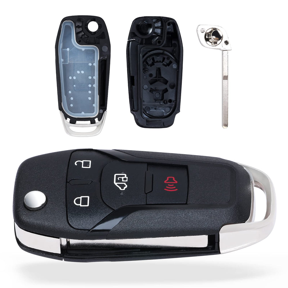 Keymall fob shell fitment guide image helps verify exterior features.