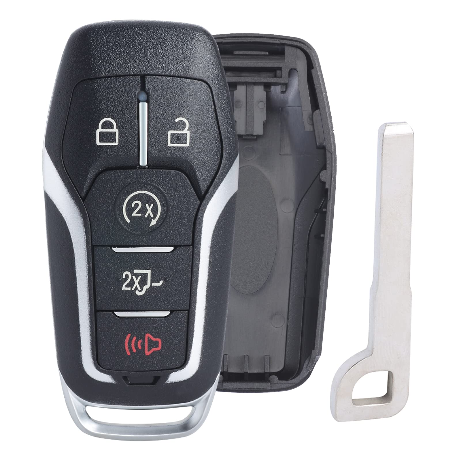 Keymall Ford F-150 fob shell closeup showing durable exterior replacement.