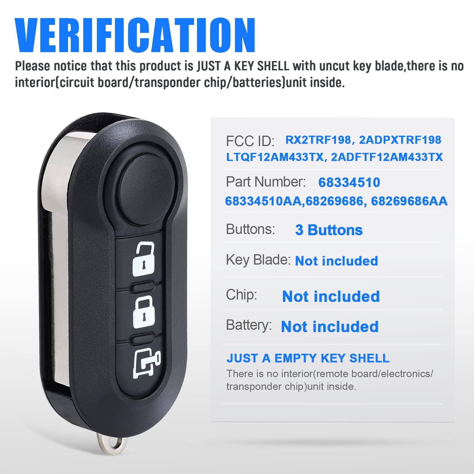 Keymall RAM ProMaster 3-button shell, showing fit for demanding daily use.