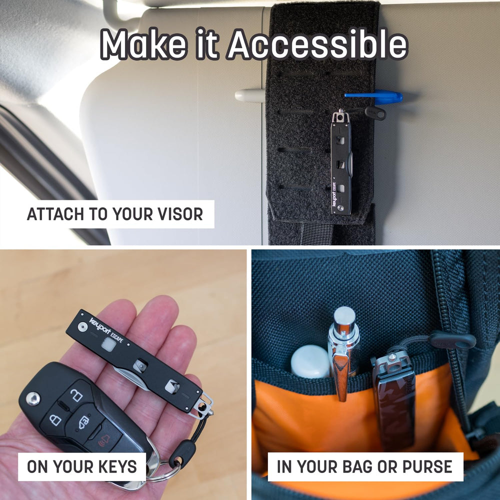 Keyport ecosystem pairing with Pocket Flare enhances vehicle setup.