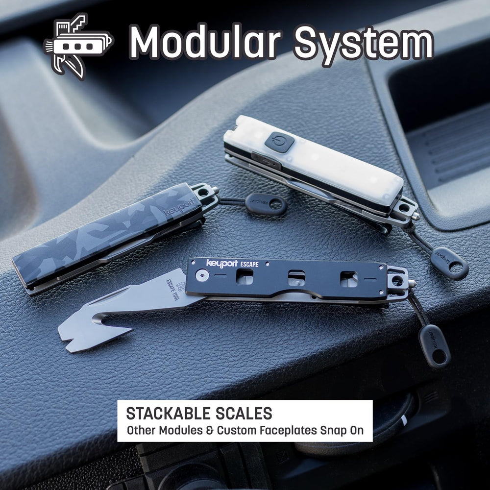 Keyport interchangeable faceplates support a customizable ecosystem-ready design.