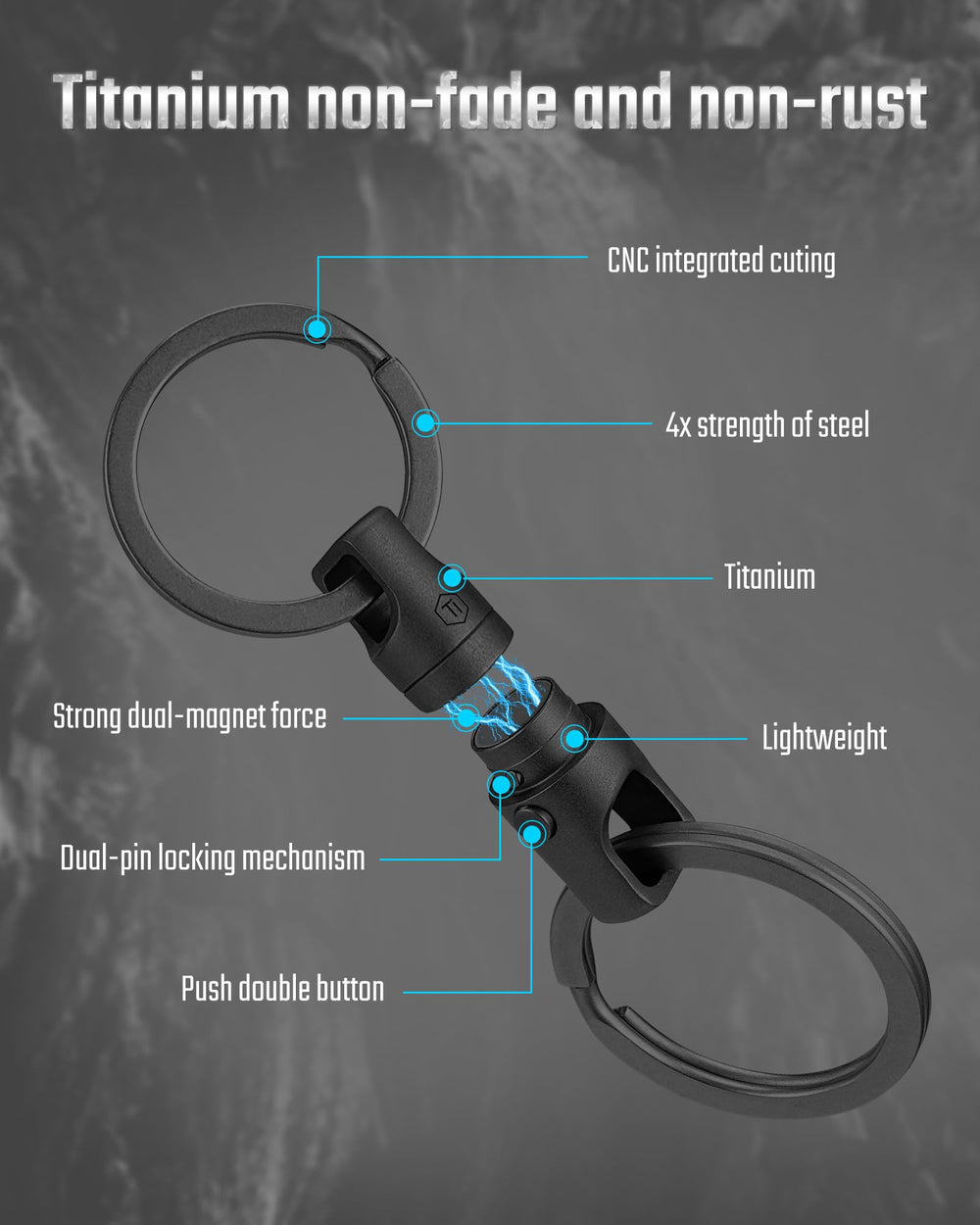 KeyUnity KA45 valet-ready design supports quick key swaps between tasks.