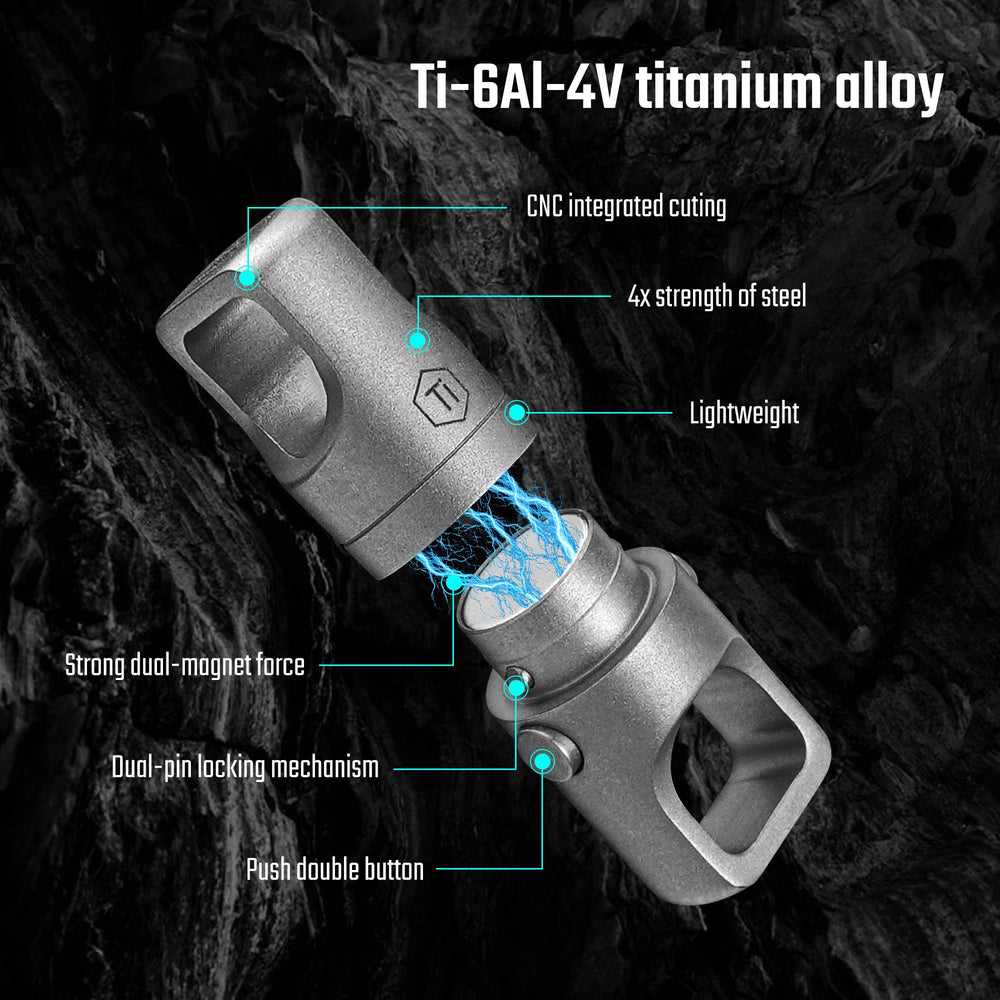 KeyUnity KA48 keeps house keys neatly organized on the go.