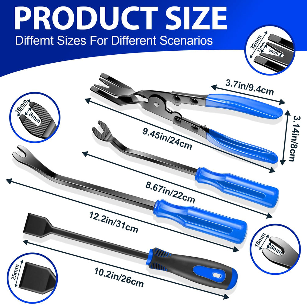Keze 17-Pcs Hook and Pick Set with 45-degree hook for precise prying.