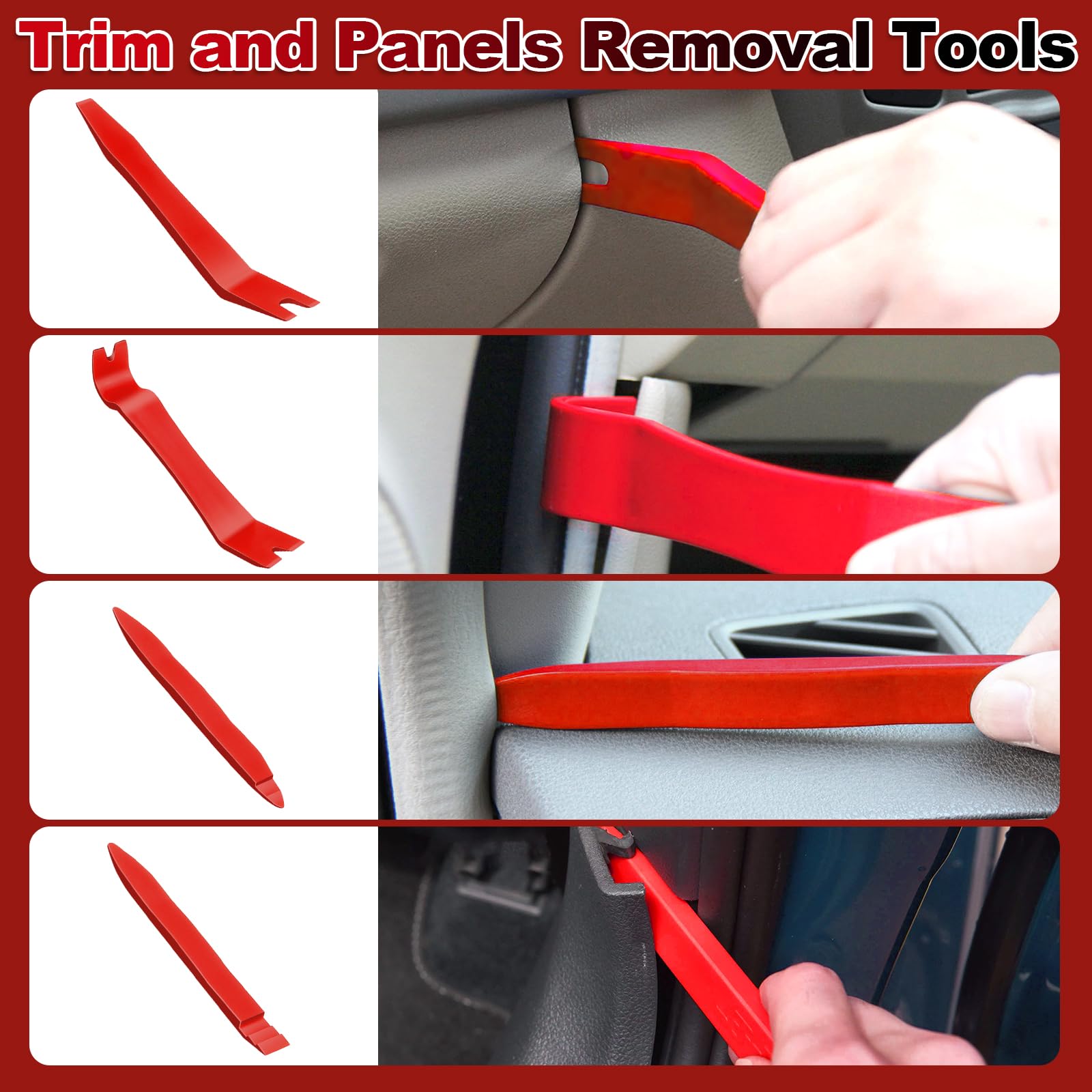 Keze ergonomic handles reduce hand fatigue during long repair sessions.