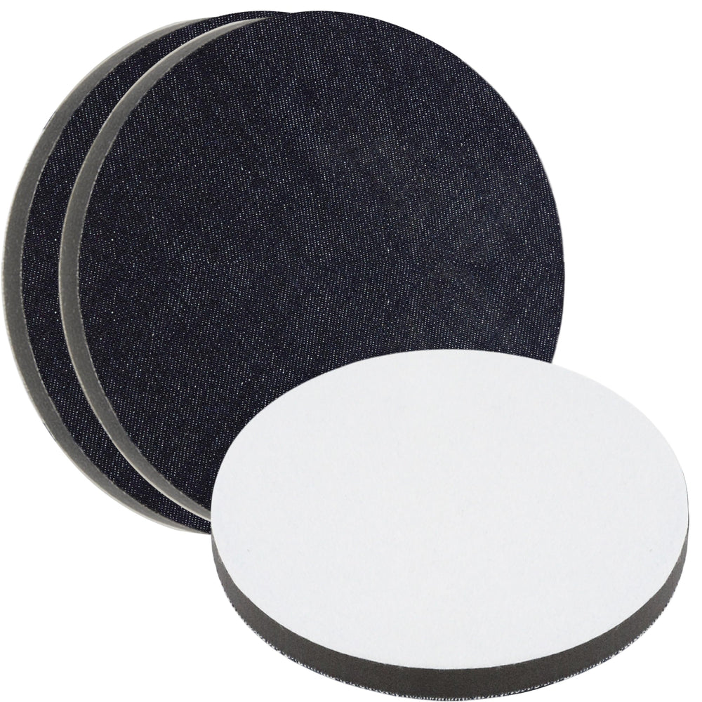 KH866 7-inch denim pad for orange peel removal and texture leveling