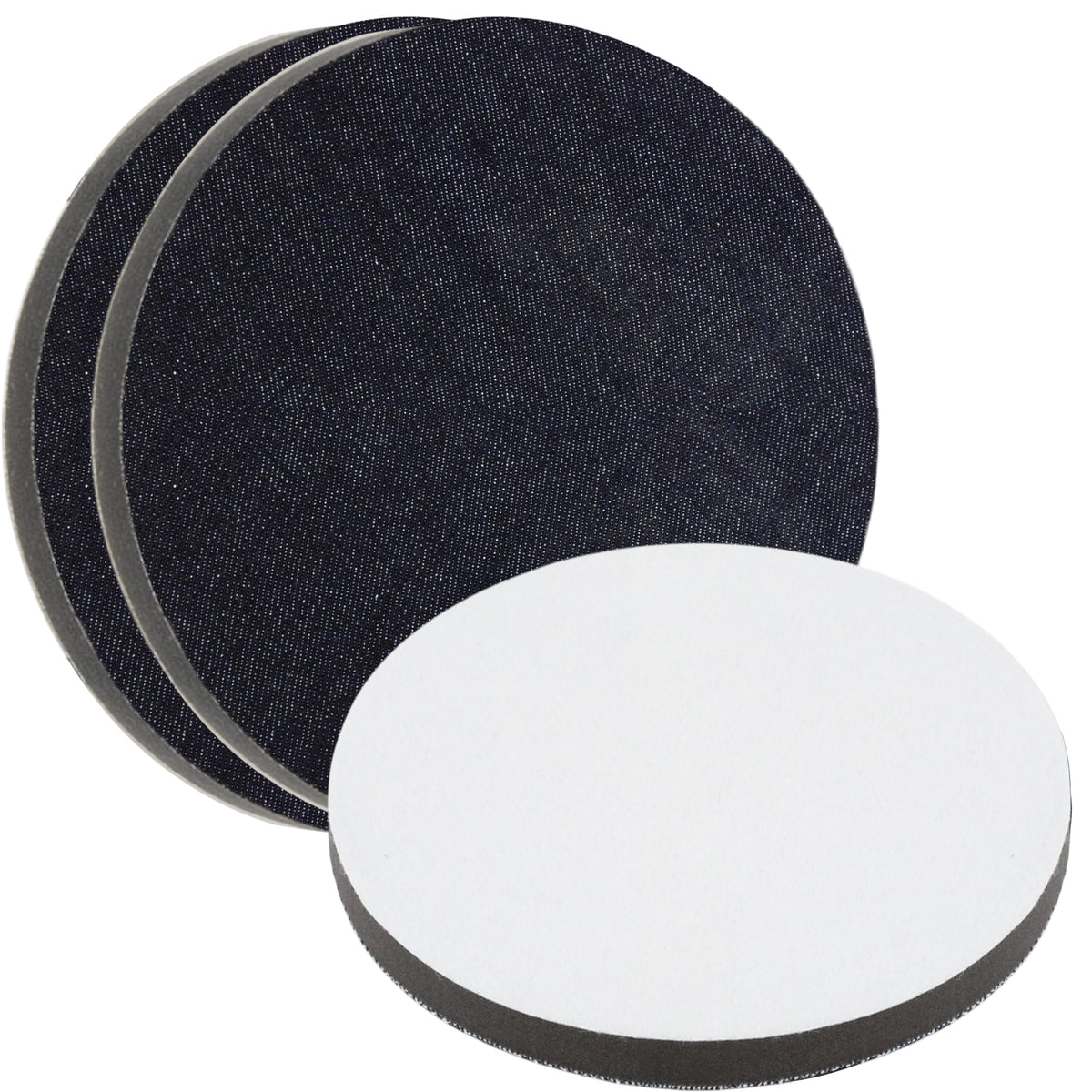 KH866 7-inch denim pad for orange peel removal and texture leveling