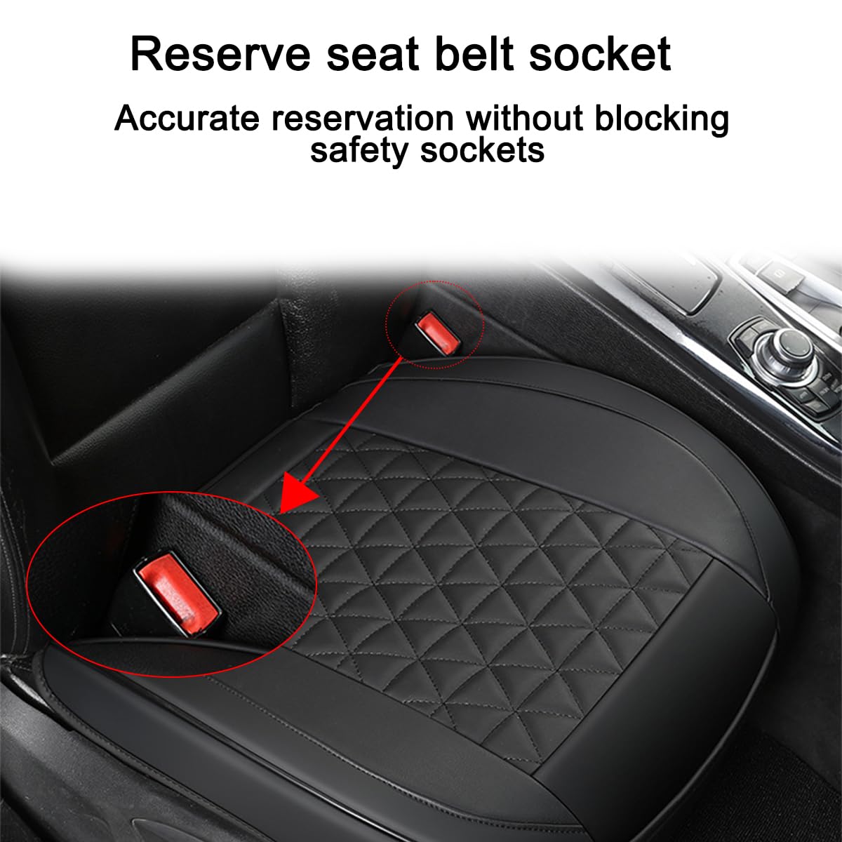 KHGUZ UV-resistant seat cover helps preserve color and texture over time.