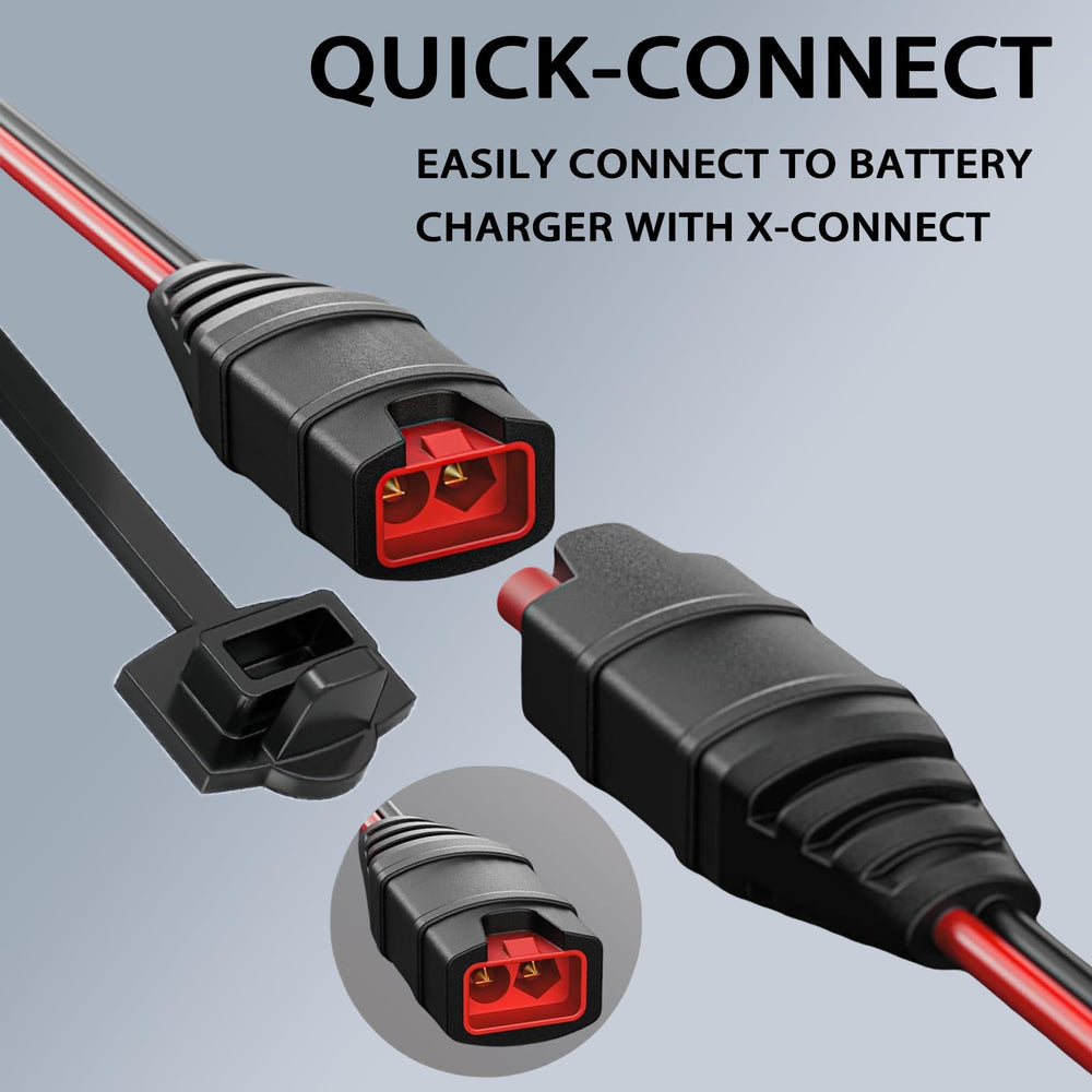 KIAPIEBIO GC002 waterproof cover keeps connections protected during weather exposure.