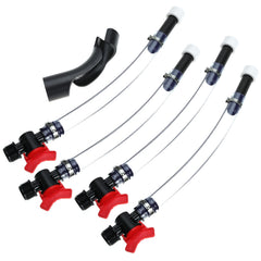 Kicofyee Jegs hose bender with Scribner tank for tidy hose routing