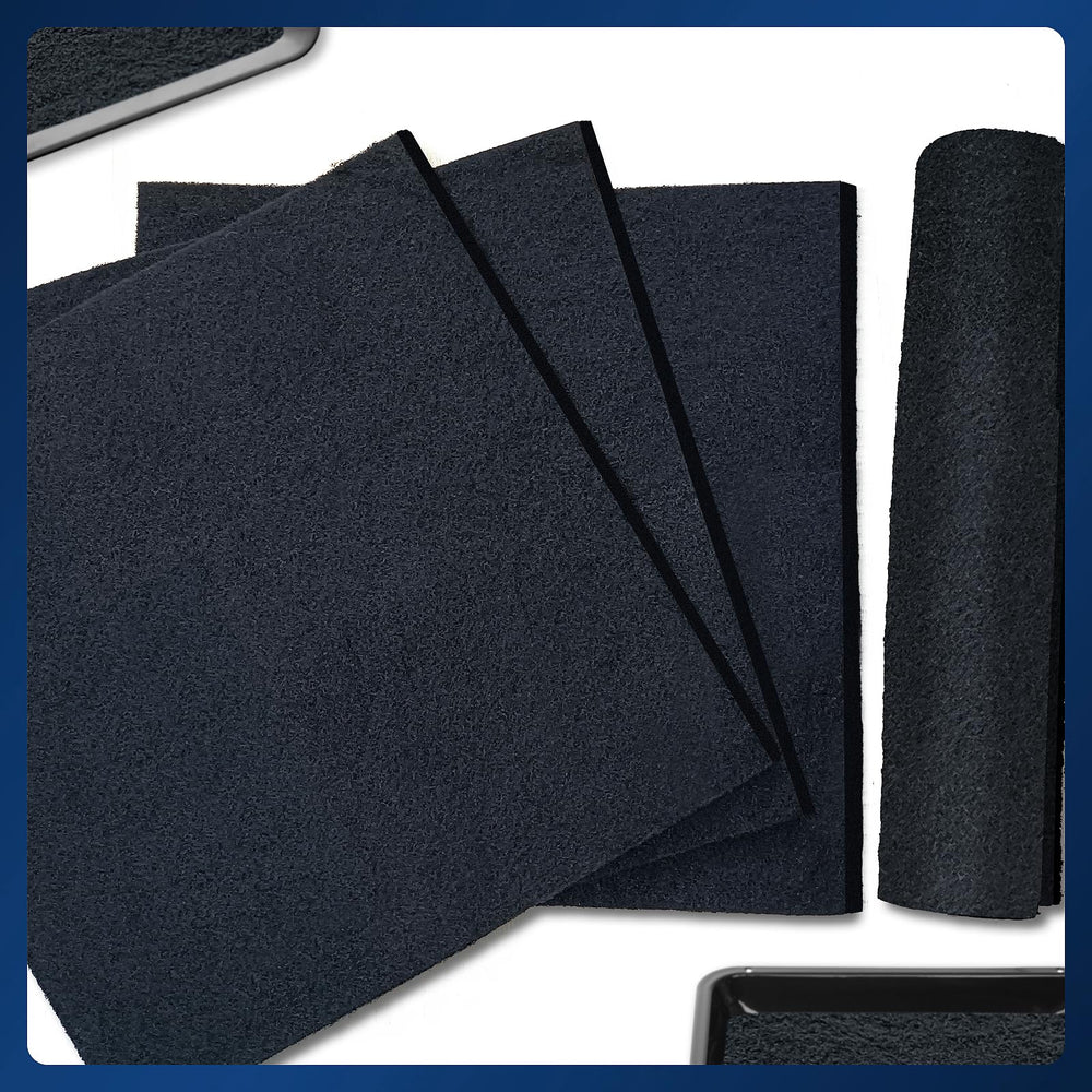21-inch square Kidum pad illustrating broad coverage for auto maintenance