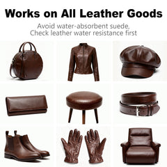 KIEPOL fast-drying leather dye dries in minutes for quick touch-ups