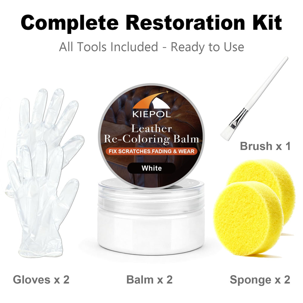 KIEPOL Odorless materials for leather pigment, safe at home repairs
