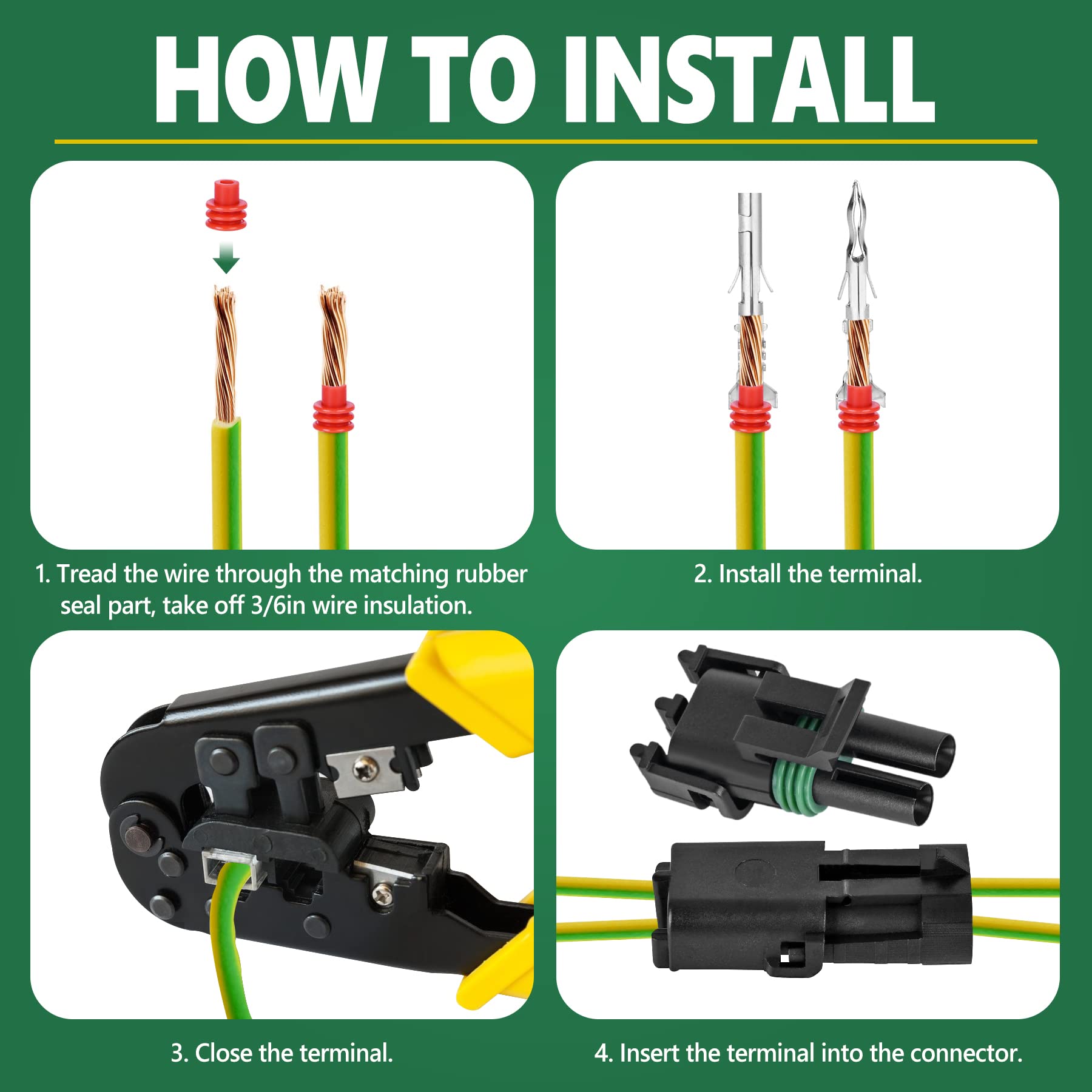 Kikerike 4-pin connector ensures robust electrical joins in vehicles