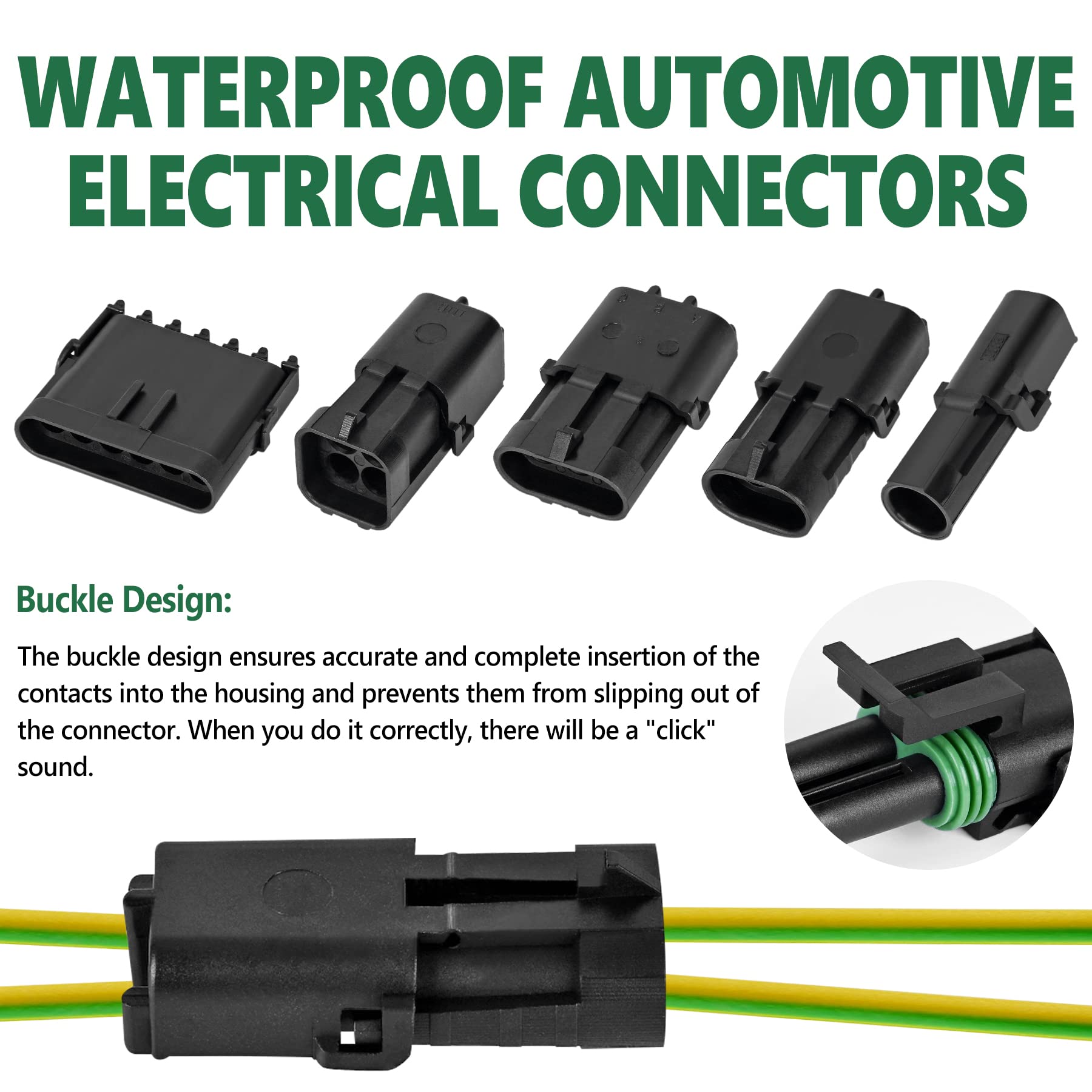 Kikerike terminal seals and casings provide weatherproof cable protection