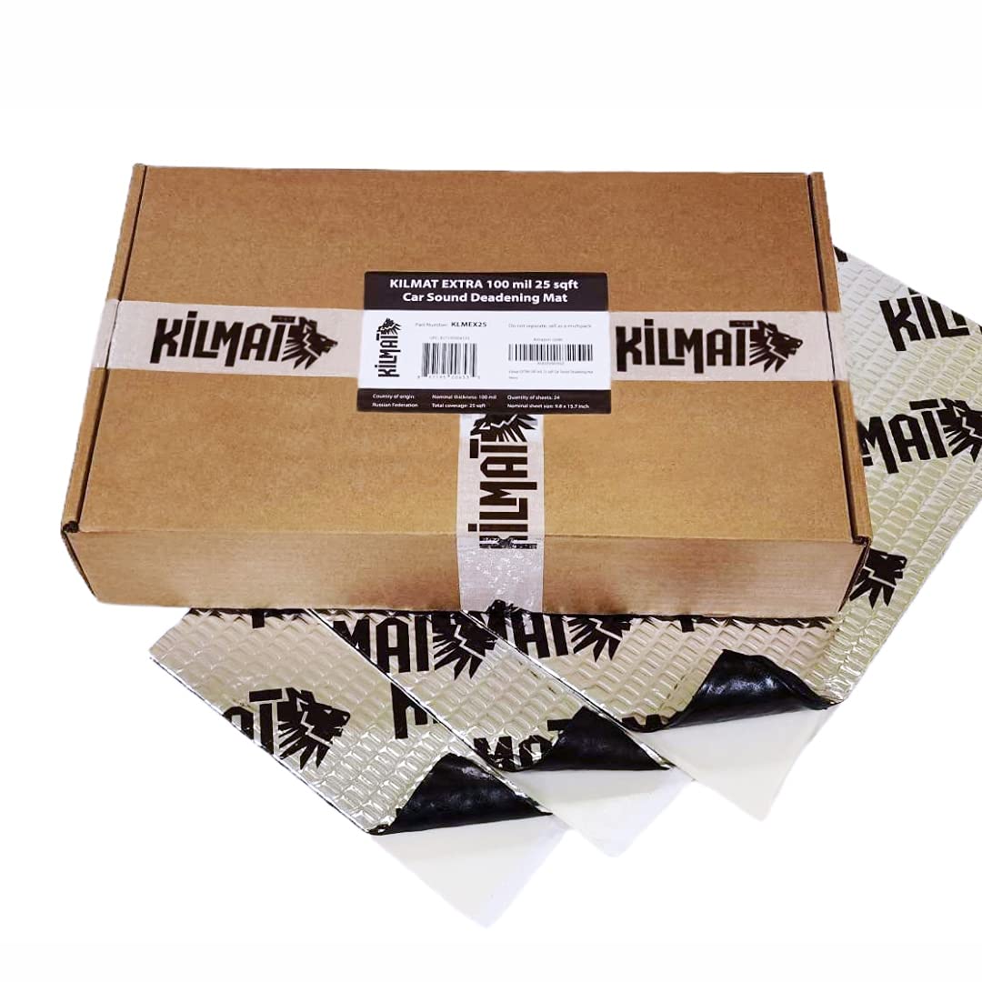 KILMAT weight 0.68 lbs per sq ft supports effective damping.