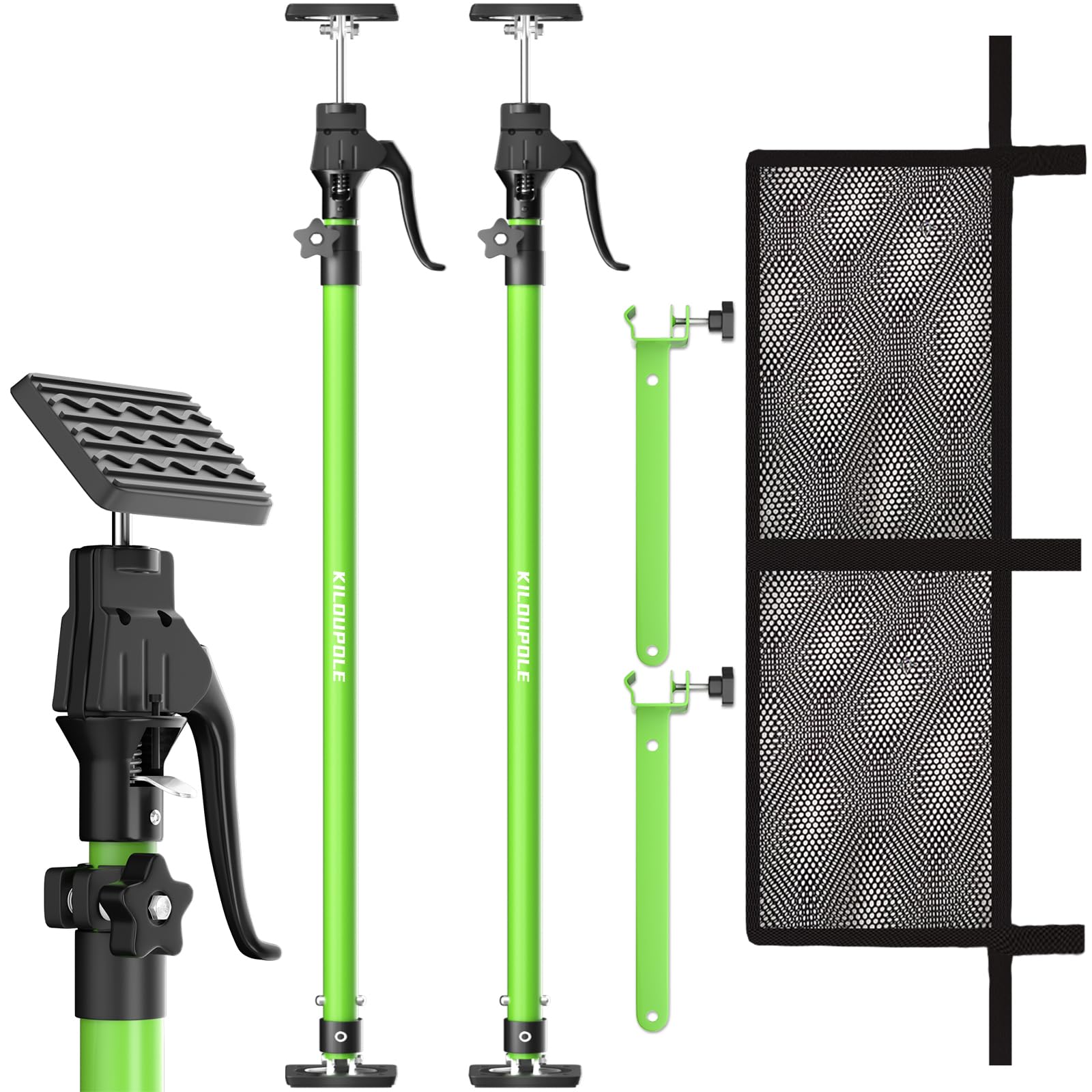 KILOUPOLE adjustable cargo bar extended to 40-79 inches for secure, versatile hauling